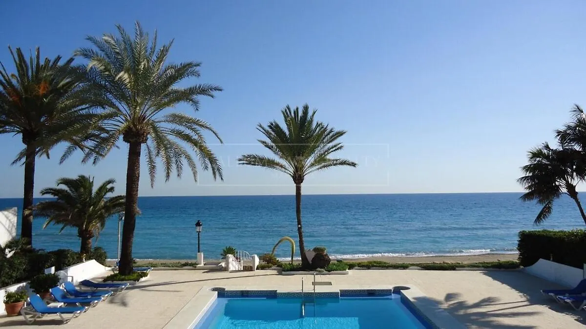 Beachfront Marbella Golden Mile Holiday Rental